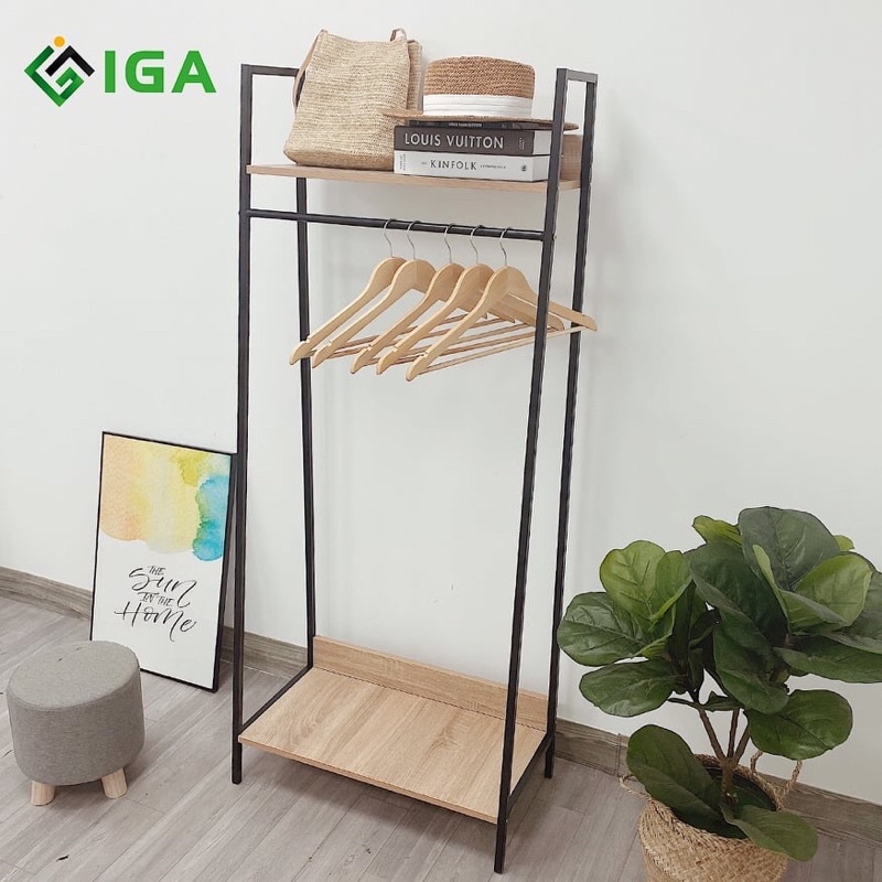 giá treo đa năng , giá treo quần áo khung sắt GM13