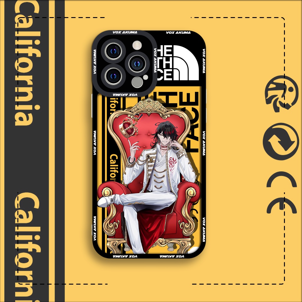 Ốp lưng iphone cạnh vuông JM CASE Vox Akuma Luxiem Vtuber 6plus/6s/6splus/7/7plus/8/8plus/x/xs/11/12/pro/max/plus/promax