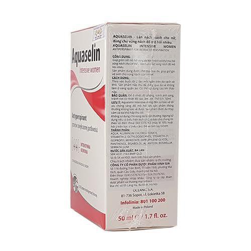 Aquaselin intensive women – Lăn nách nữ loại mạnh (mồ hôi nhiều) | BigBuy360 - bigbuy360.vn