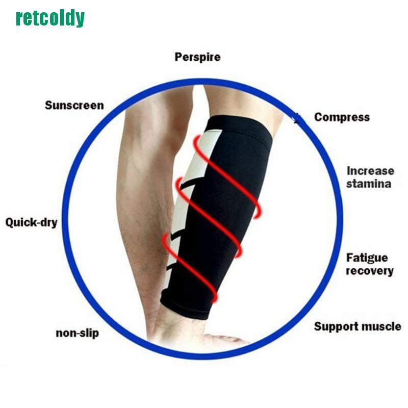 [RTL] Compression Sports Cycling Badminton BasketBall Running Protective Leg Sleeve Cor