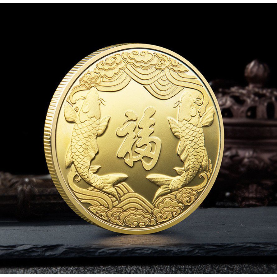 Đồng Xu Hình Phật Quan Âm Kèm Túi Gấm May Mắn Quà Tặng 2021 | BigBuy360 - bigbuy360.vn