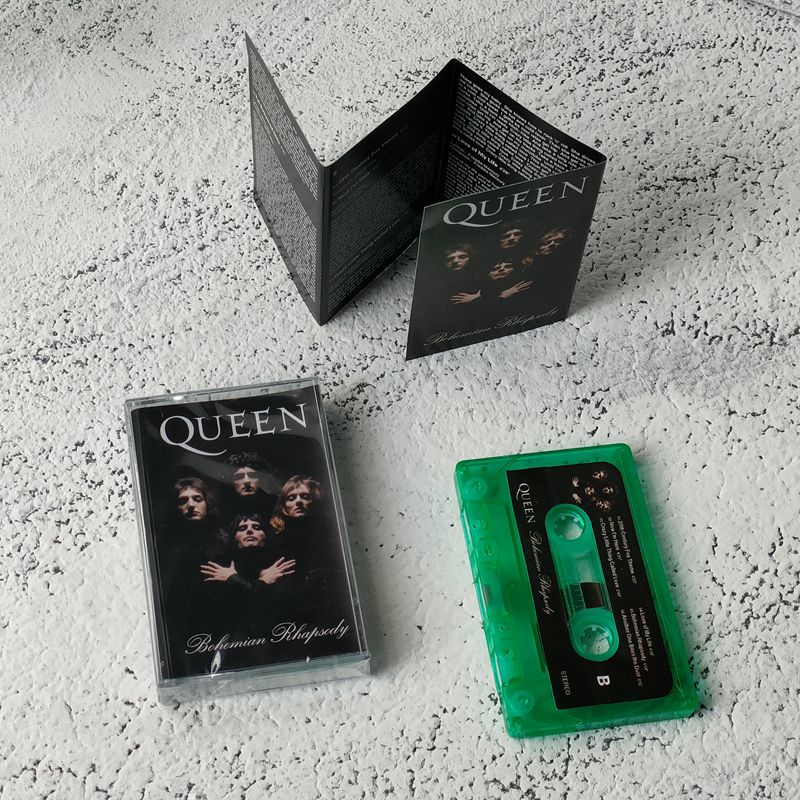 Queen Bohemian Rhapsody Băng Cassette Băng Keo Mới In Chữ Tiếng Anh Songs Queen Band Queen