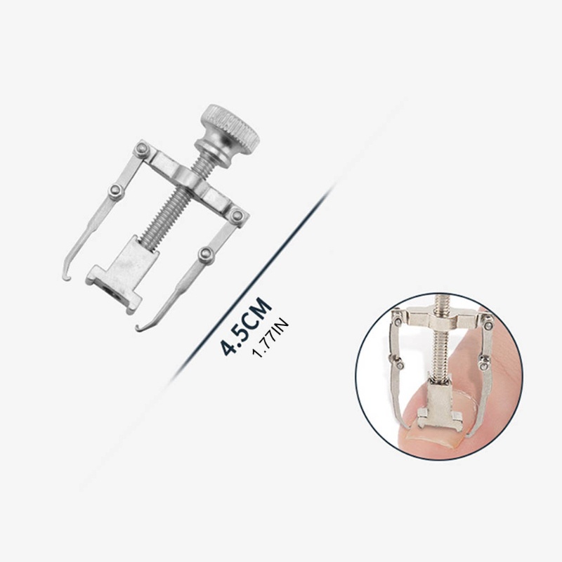 xiangbao 6pcs/set Cuticle Remover Kit Nail Clipper Trimmer for Cuticle Ingrown Nails Pedicure Manicure Tool