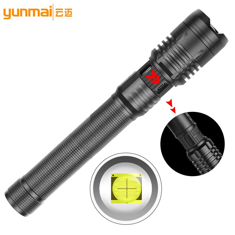 Đèn Pin 3 Chế Độ Đèn Led Xhp90 Ánh Sáng 900000lm