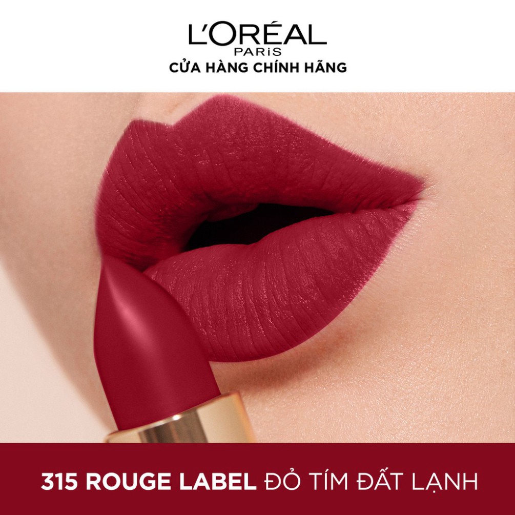 Son lì mịn môi L'Oreal Paris Color Riche Matte BỘ SƯU TẬP THU ĐÔNG 3.7g