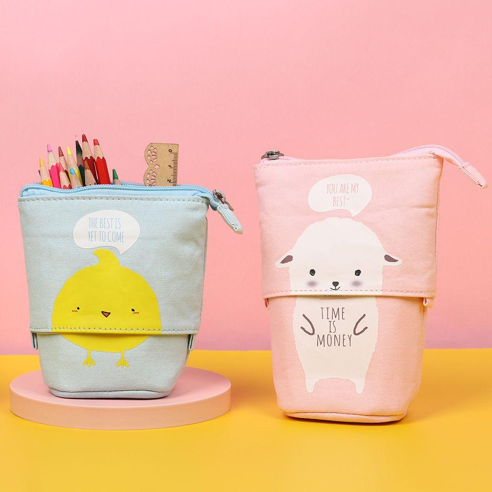 Hộp Đựng Bút Cỡ Lớn Có Khóa Kéo Thời Trang