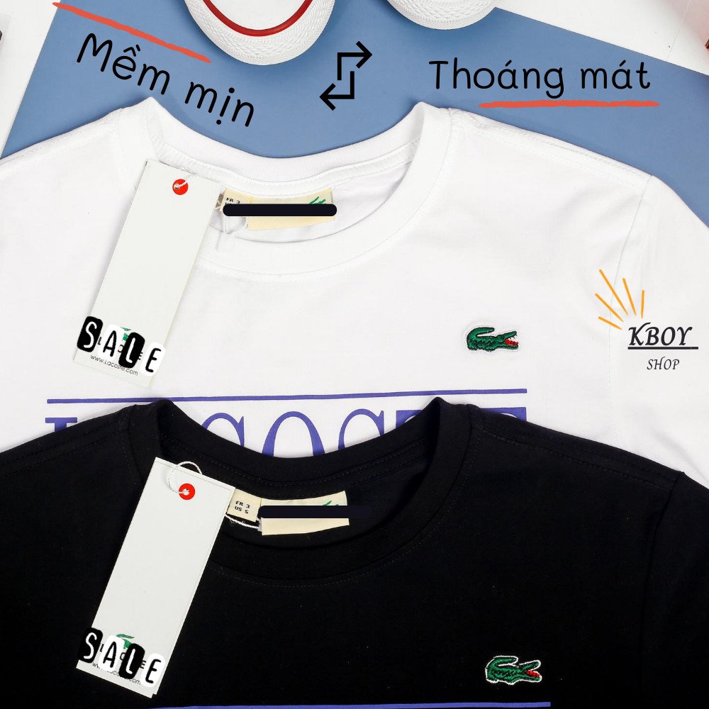 Áo thun Nam Tay Ngắn Kboy Shop 100% Cotton, Áo phông cổ tròn vải mềm mịn đẹp, dáng suông cao cấp - V81 | BigBuy360 - bigbuy360.vn