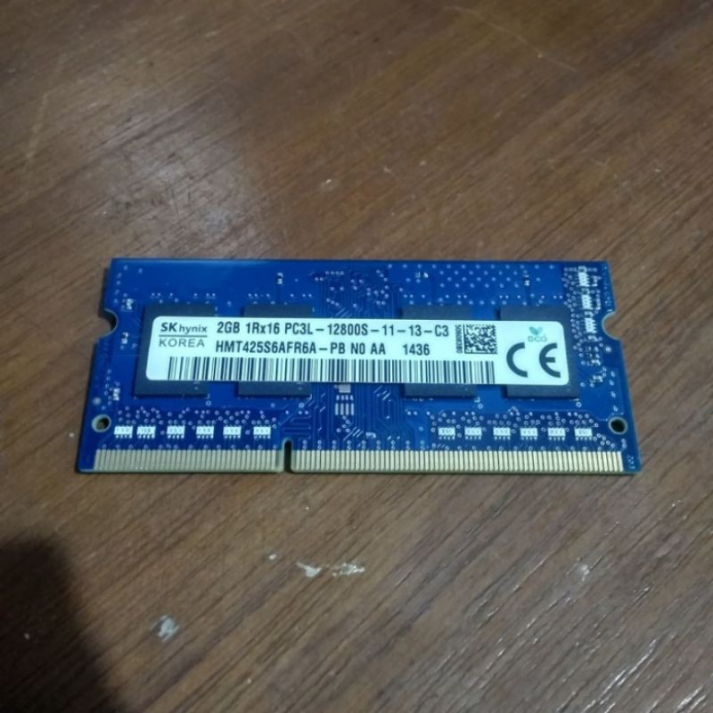 Ram Sodimm Ddr3L Pc3L 2gb 12800 Cho Laptop