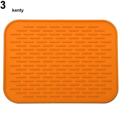 Tấm silicone cách nhiệt lót nồi, chảo tiện dụng 21.5cm x 15.5cm