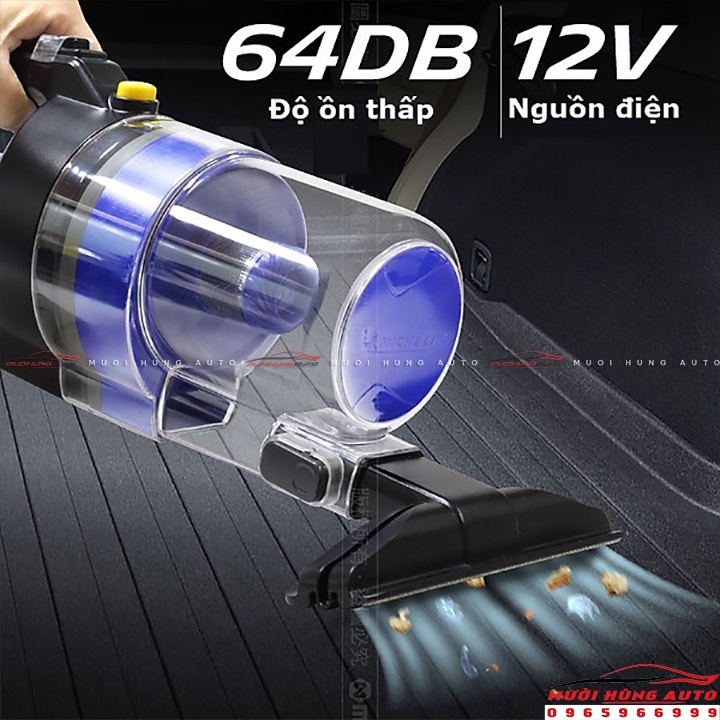 Máy Hút Bụi Cầm Tay Mini Cao Cấp Dành Cho Xe Hơi MICHELIN ML204
