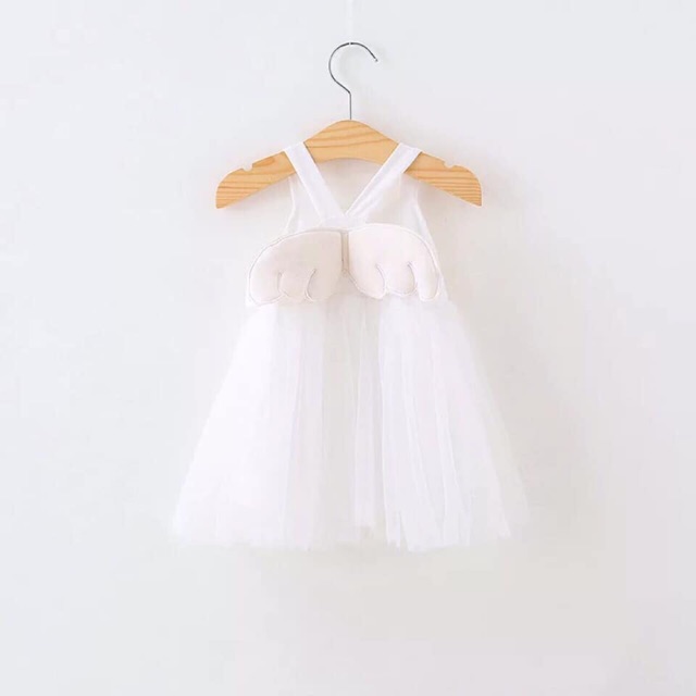 HALLOWEEN VÁY ĐẦM THIÊN THẦN BÉ GÁI