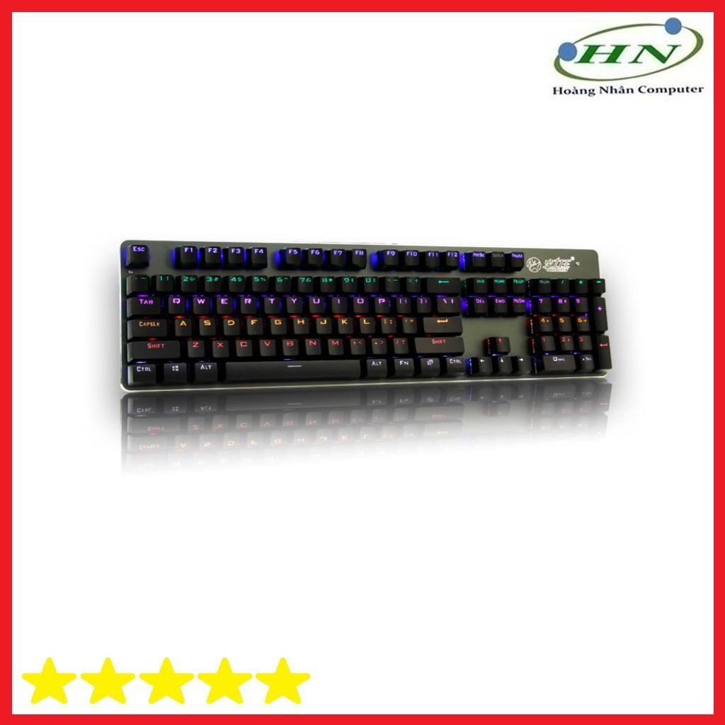 [Mã SKAMSALE03 giảm 10% đơn 200k] Bàn phím cơ game thủ G10 -10 Chế độ led -Blue switch