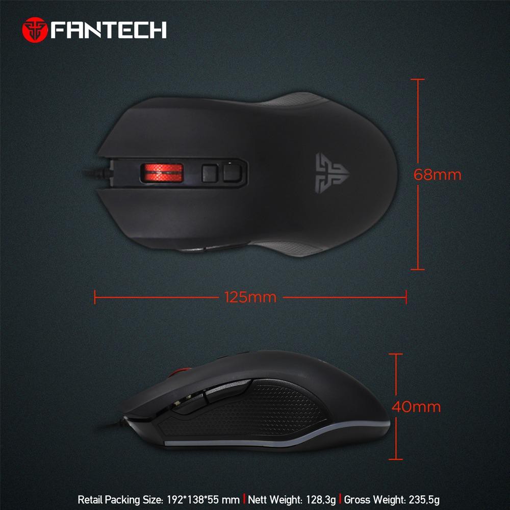 Chuột Gaming Fantech ZEUS X5S ( LED Chroma + phần mềm riêng ) - Hàng phân phối chính hãng