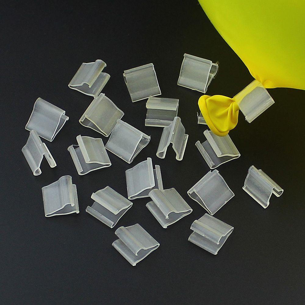 IVORY Kẹp Bong Bóng Trang Trí Tiệc Cưới Màu Trắng