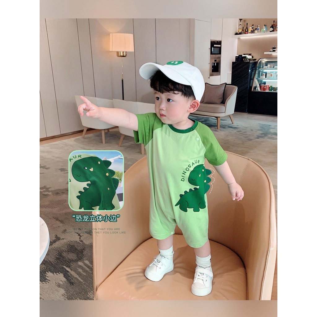 Body đùi cho bé chất thun hình thú dễ thương mẫu quần áo sơ sinh từ 3-12kg