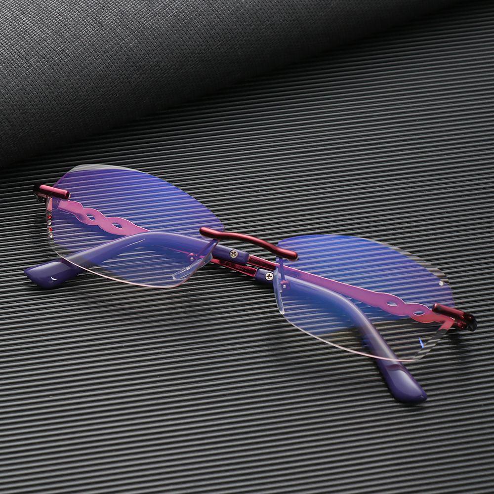 ESPO Mắt Kính Đọc Sách Chống Tia Bức Xạ Ánh Sáng Xanh Trong Suốt Gọng Kim Loại