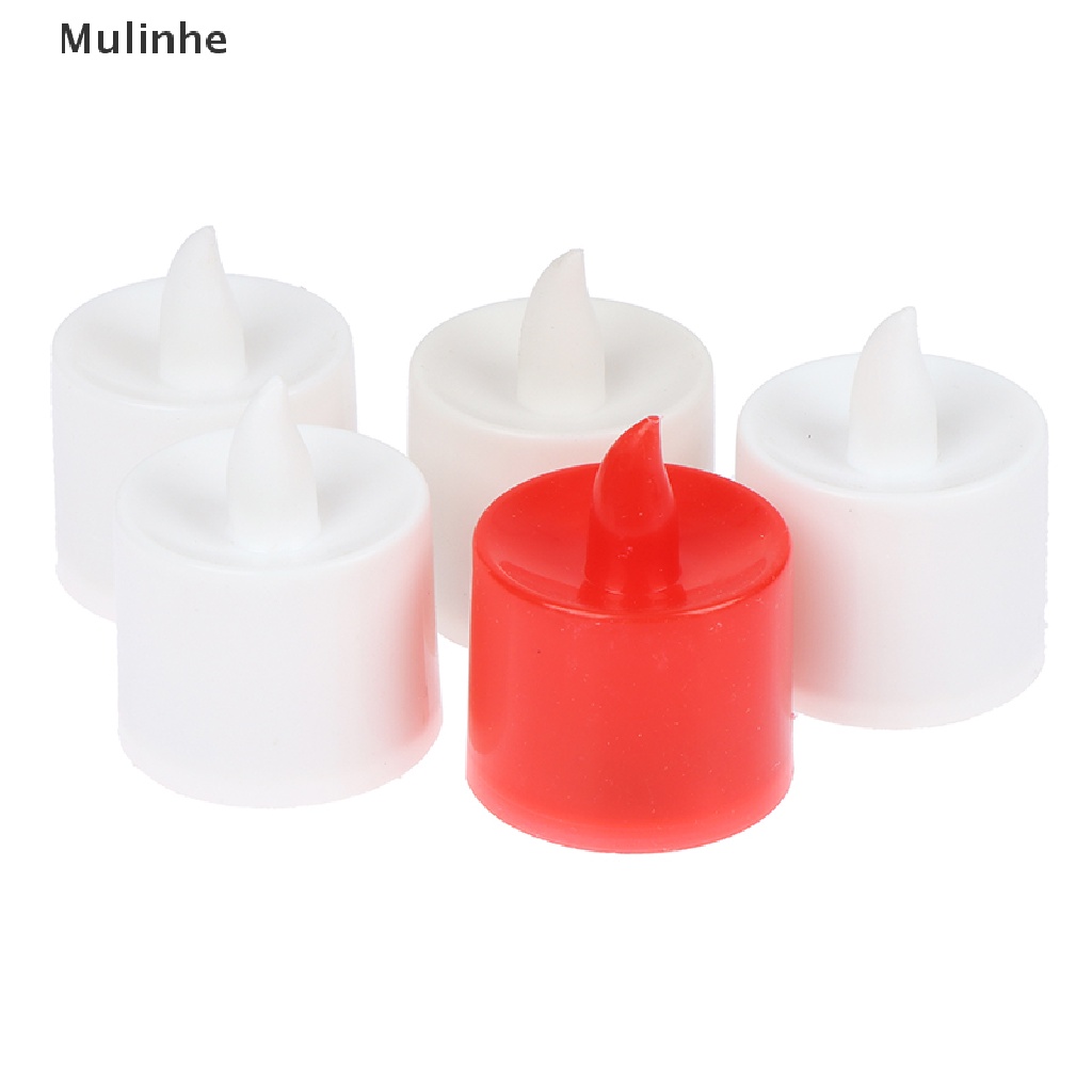 Mulinhe Đèn LED Hình Nến Điện Tử Nhiều Màu Sắc Cầu Hôn Sinh Nhật Và Đám Cưới Lãng Mạn