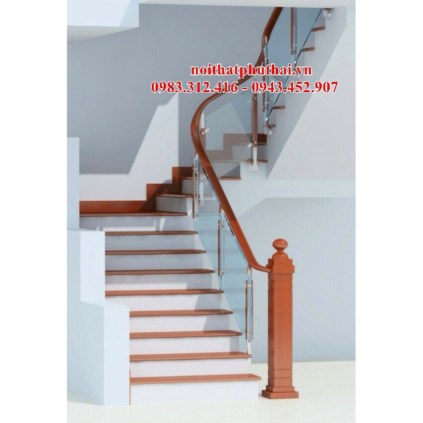 Thi công lan can cầu thang kính chuyên nghiệp