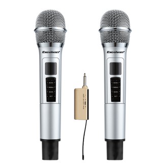 Mic không dây Excelvan K48 (Chỉ kết nối được với loa đa kênh)