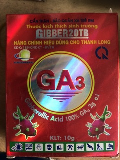GA3 ĐỎ 20% VIÊN 10GR