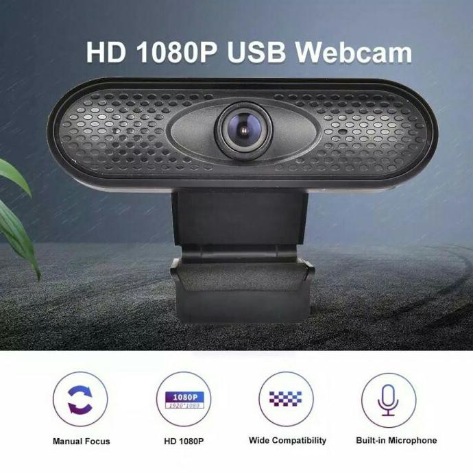 Webcam Hd 1080p X6 Cho Máy Tính / Laptop | BigBuy360 - bigbuy360.vn