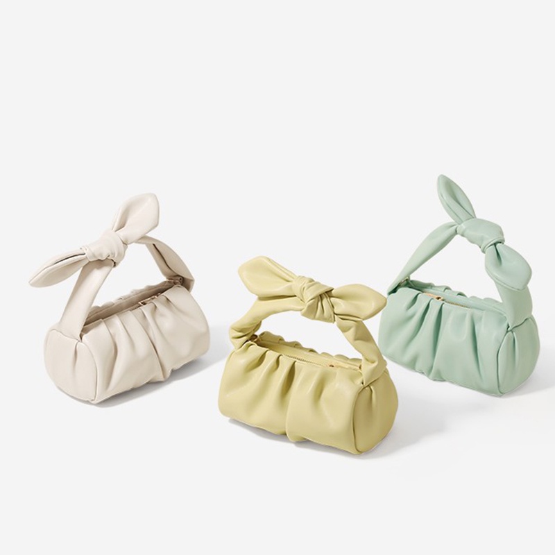 Túi Đeo Chéo Hình Đám Mây Phối Dây Xích Thời Trang Cho Nữ