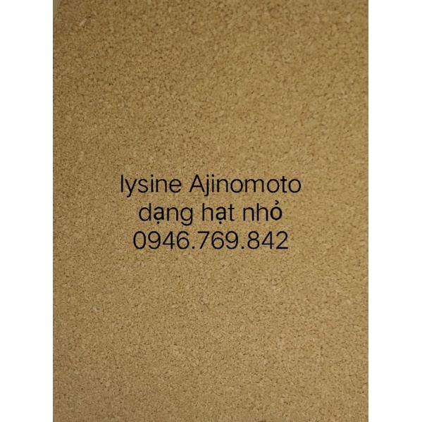 Lysin98.5%là một acid amin giúp tăng cường hấp thu đạm,kali,phospho,Kích thích hay ăn,chóng lớn,ngoại hình đẹp,đẻ nhiều.