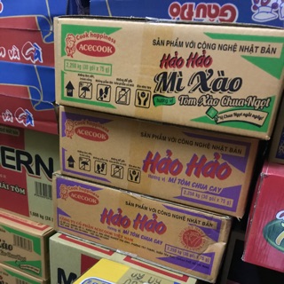 Thùng mì hảo hảo chua cay