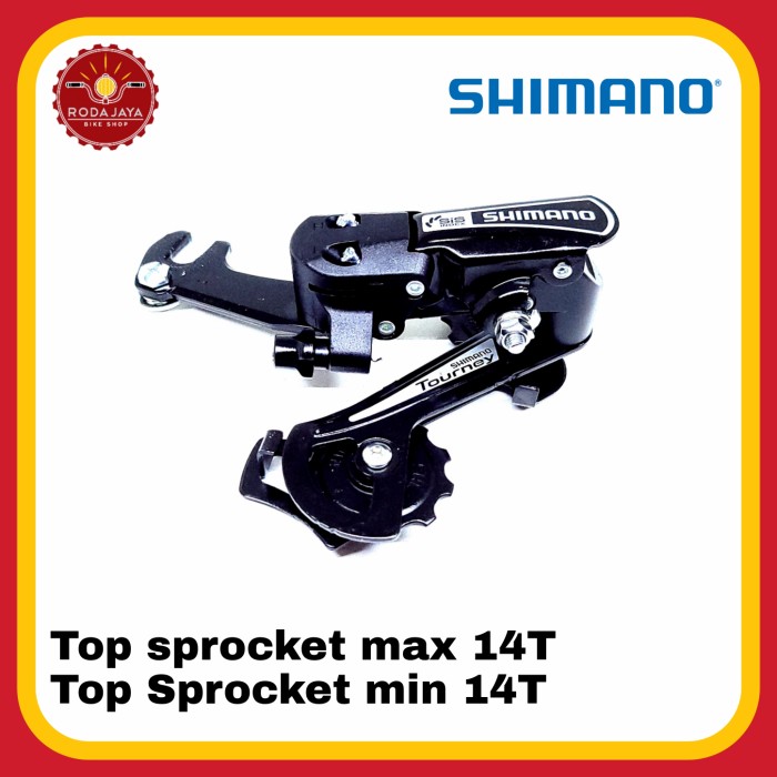 Bộ Đề Sau Guaranteed Puas Shimano Rd-Ty21 6 Tốc Độ Chất Lượng Cao