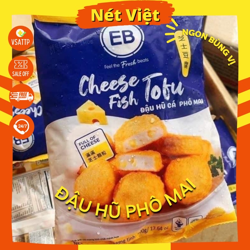 Đậu hũ phô mai, đậu hũ cá phô mai, đậu hũ phô mai EB