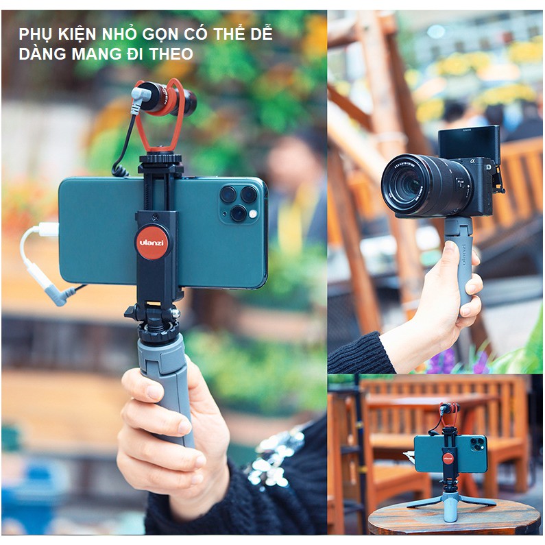 Tripob mini cho gimbal DJI Osmo Mobile 3MT-10, điện thoại, máy ảnh bằng nhựa hãng Ulanzi MT-10