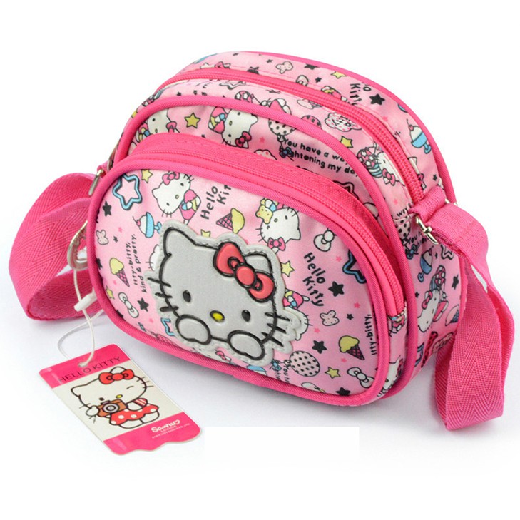 Túi đeo hình mèo Hello Kitty cho bé gái cực dễ thương