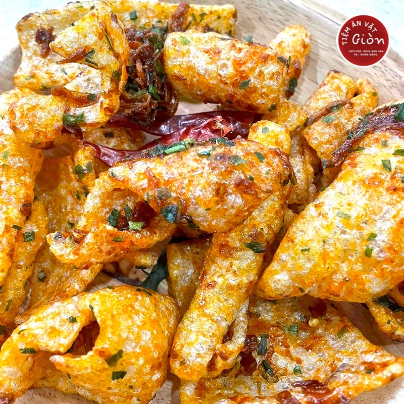 150G Da Heo Mắm Hành , da heo rong biển, da heo tóp mỡ | Thật Giòn - Thật Béo - Thơm Ngon Đậm Vị