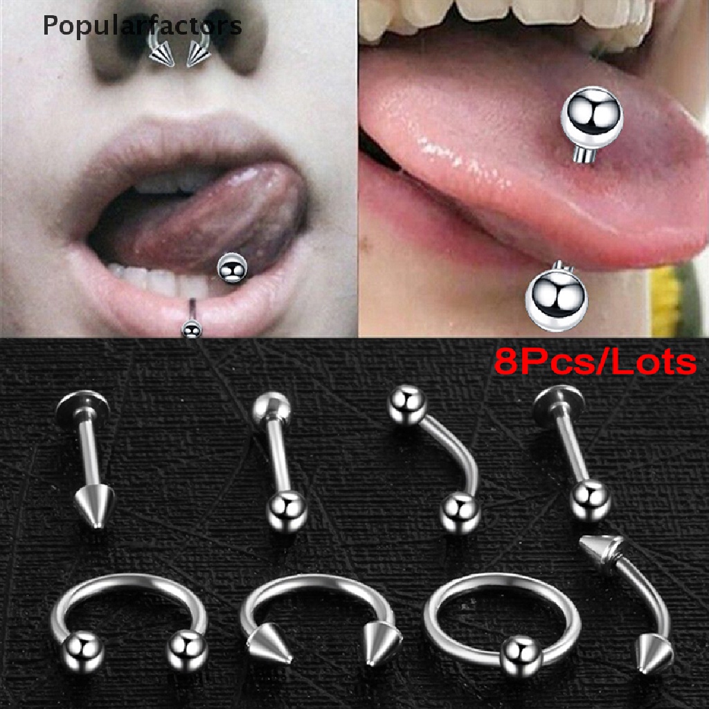 Bộ 8 Mũi Thép Không Gỉ Phong Cách