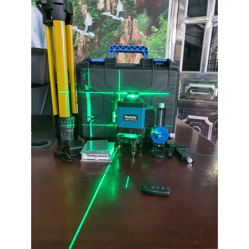 [BÁN CHẠY] Máy laser 16 tia M.A.K.I.T.A, máy cân mực 16 tia, tặng pin dự phòng, bh 12 tháng