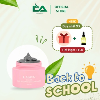 Laskin - Mặt nạ bùn khoáng hỗ trợ kềm dầu se khít lỗ chân lông