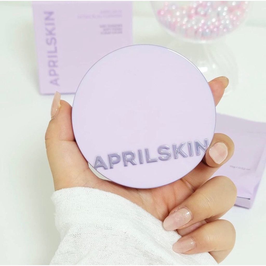 Phấn Nước Aprilskin Siêu Mỏng Nhẹ 15g | Hasaki | Sản Phẩm Chính Hãng
