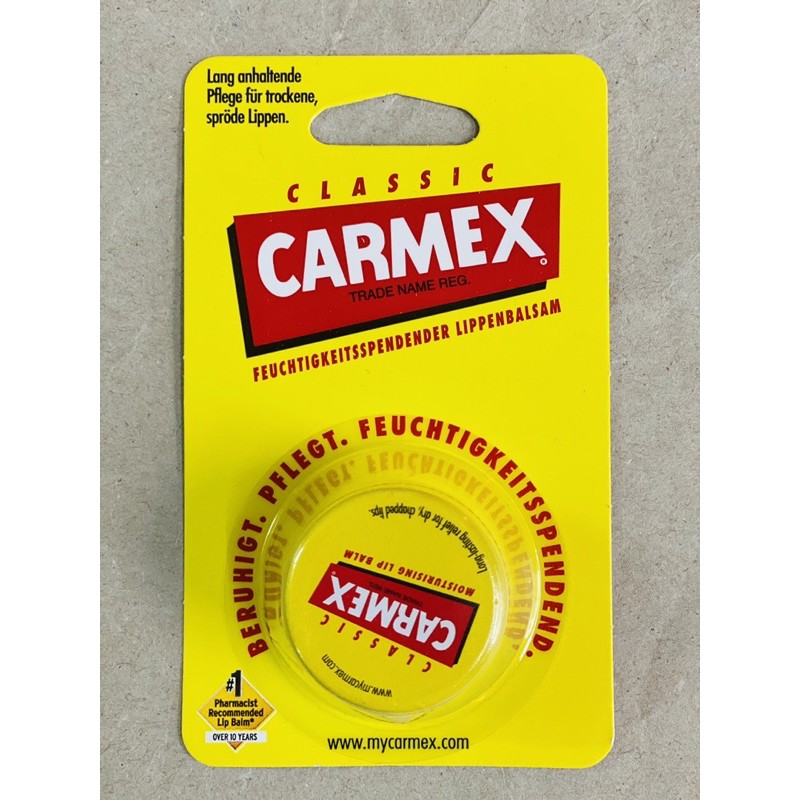 Dưỡng môi Carmex Classic LippenBalsam dạng hũ 7,5g