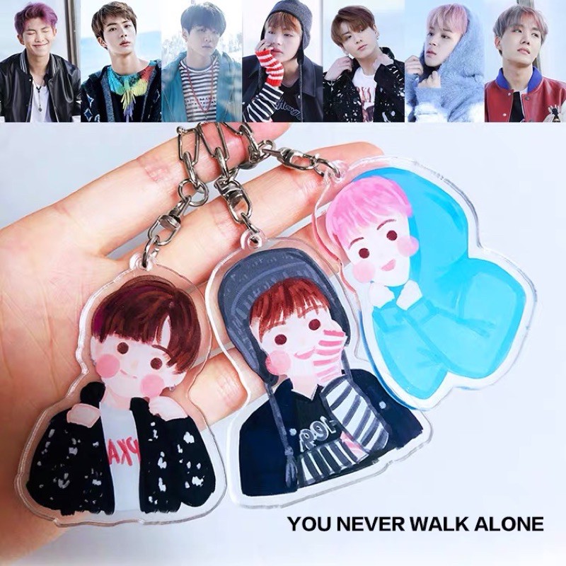 Móc khoá BTS You Never Walk Alone Chibi