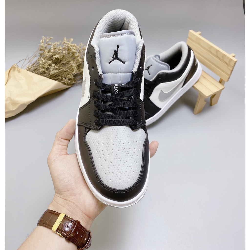 [ Full Bill Box ] Giày Jordan Low Jd 1 Thấp Cổ màu ghi xám Full Size Nam Nữ | BigBuy360 - bigbuy360.vn