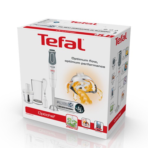 [Mã ELHA03 giảm 5% đơn 300K] Máy xay sinh tố cầm tay Tefal HB643138 - trắng, 800W