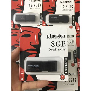 Usb kingston dt100g3 usb 3.0 8gb - bảo hành 12 tháng chính hãng cam kết đầy đủ dung lượng