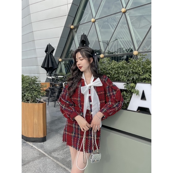 set dạ kẻ cao cấp | BigBuy360 - bigbuy360.vn