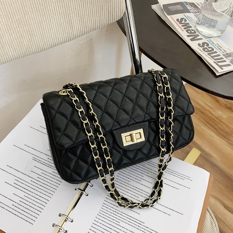 Túi Xách JASMIN NOIR Họa Tiết Kẻ Ô Thanh Lịch Sang Trọng