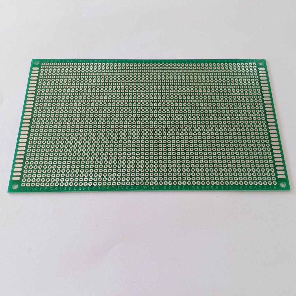 Test board hàn, Bản mạch hàn 2 mặt sợi thủy tinh 4x6cm, 5x7cm, 6x8cm, 8x12cm, 9x15cm (Tùy chọn kích thước)