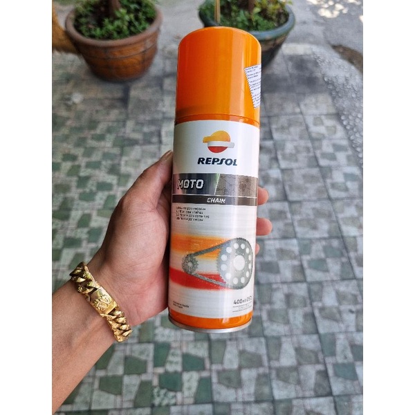 Xịt dưỡng sên Repsol Moto Chain Lube 400ml