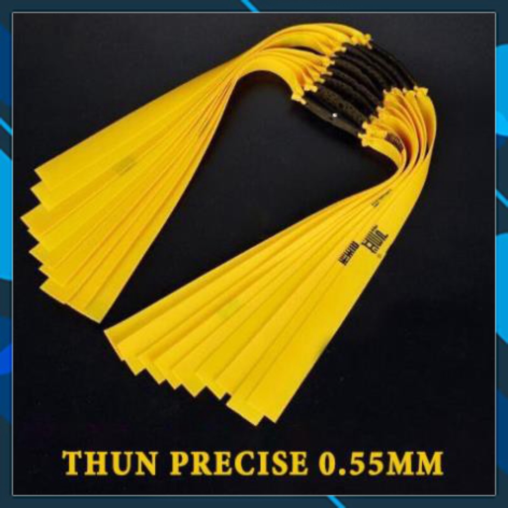 THUN NÁ CAO SU, THUN PRECISE CHÍNH HÃNG CÁC LOẠI 0.55MM - 0.6MM - 0.7MM - 0.75MM CAO CẤP ĐỘ CHÍNH XÁC CAO, SIÊU BỀN  - N