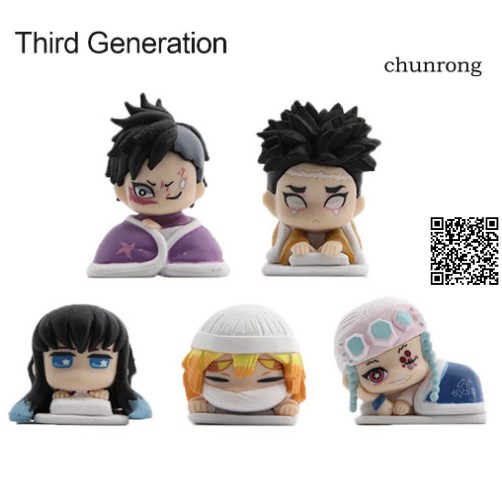 1271 Mô hình Chibi Lưỡi Gươm Diệt Quỷ - Kimetsu No Yaiba nhóm Cửu Trụ