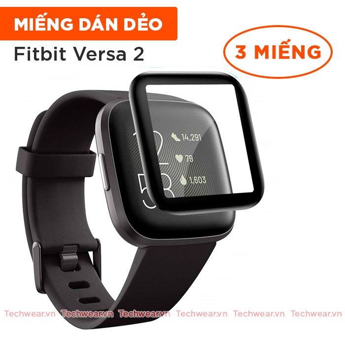 [Mã ELORDER5 giảm 10K đơn 20K] Miếng dán chống trầy cho đồng hồ Fitbit - combo 5 miếng