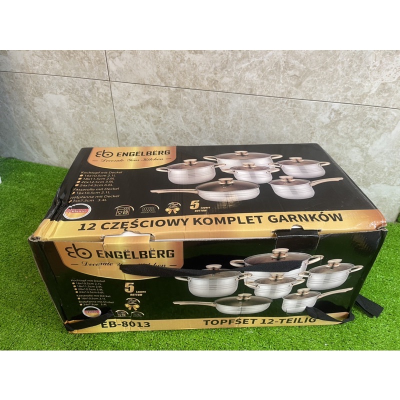 BỘ 6 NỒI ENGELBERG XUẤT KHẨU ĐỨC